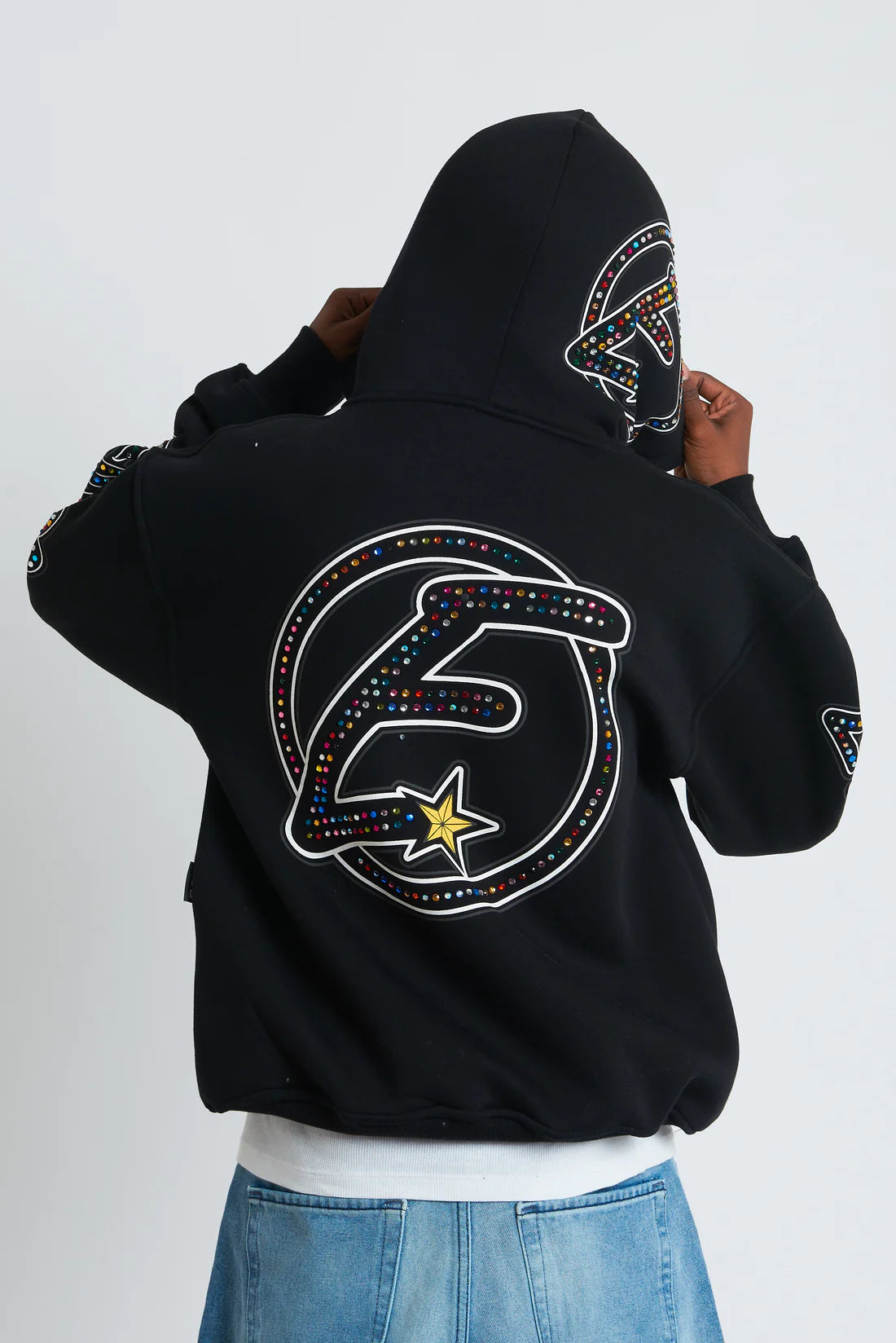 Gem Rush Hoodie Black