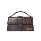 Jacquemus Grand Bambino Brown Python