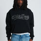 Hoodie Dept Strass Black