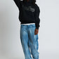 Hoodie Dept Strass Black