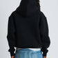 Hoodie Dept Strass Black