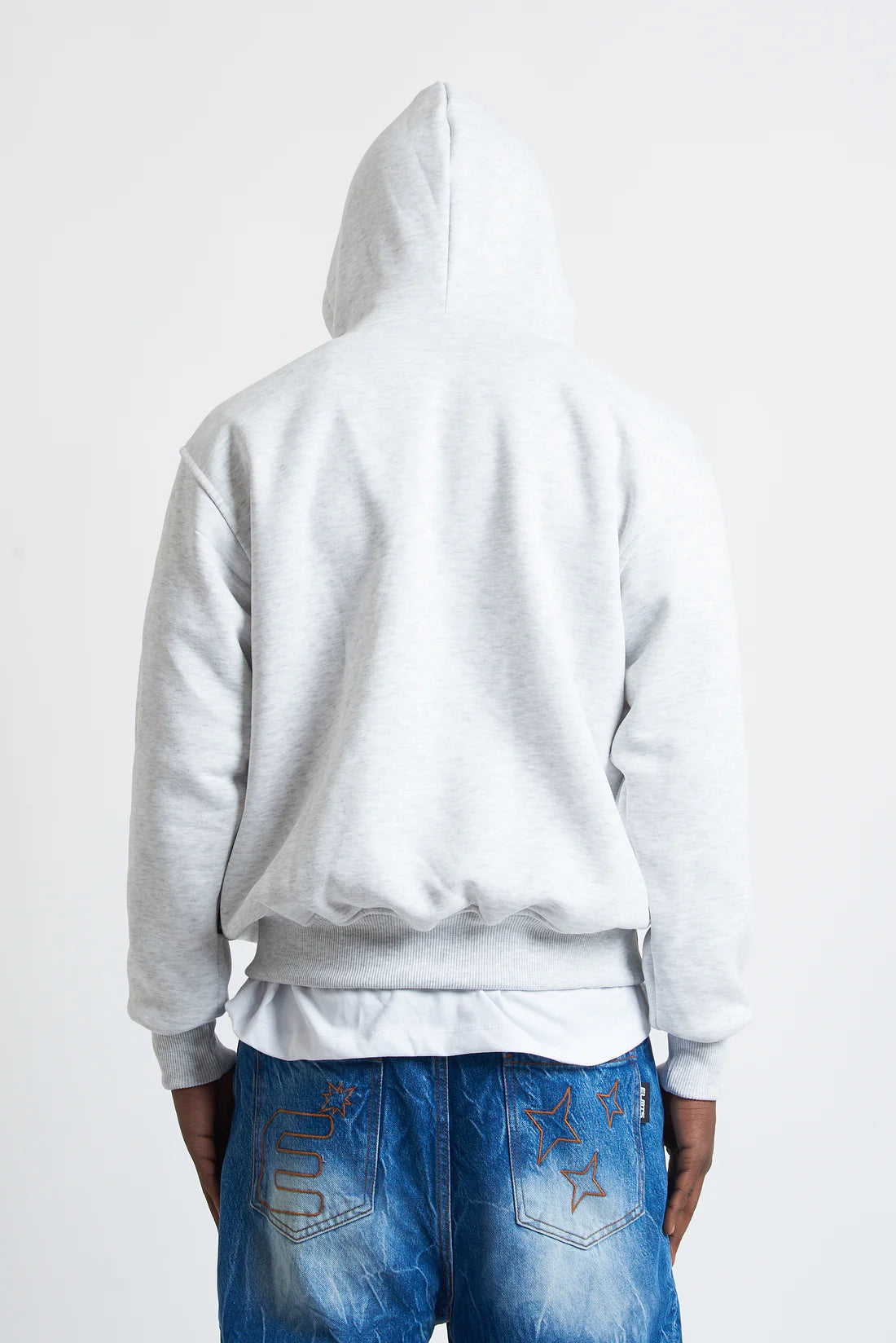 Hoodie Dept Strass Grey Nik