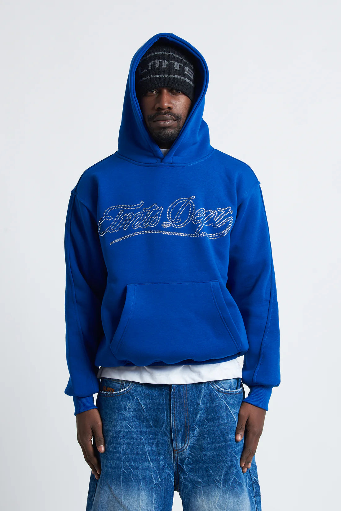 Hoodie Dept Strass Royal