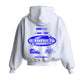 Hoodie Killer White & Blue