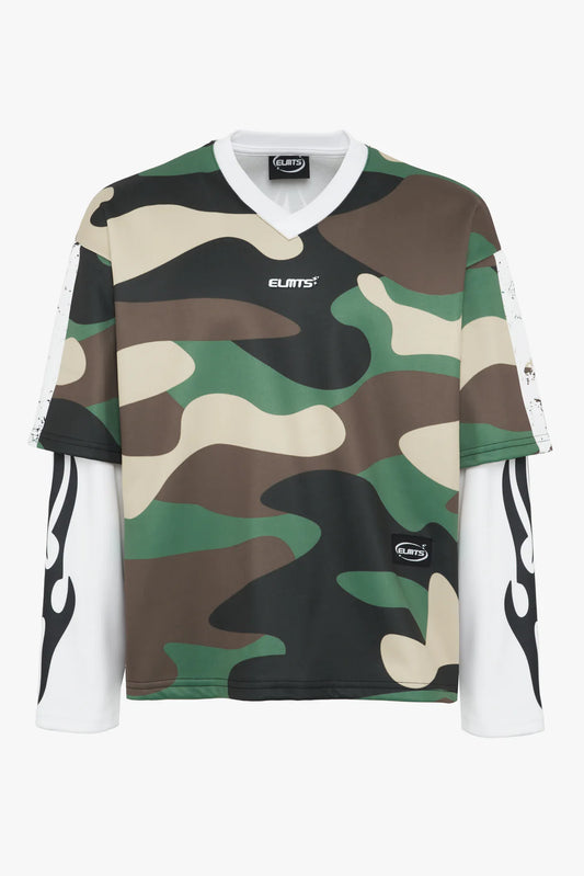 Hoodie Longsleeve Military