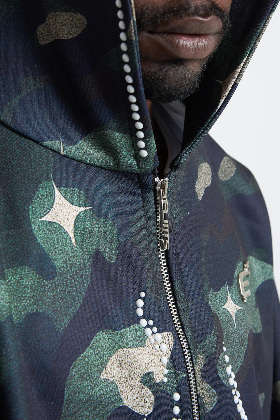 Elmts Hoodie Military Pearls