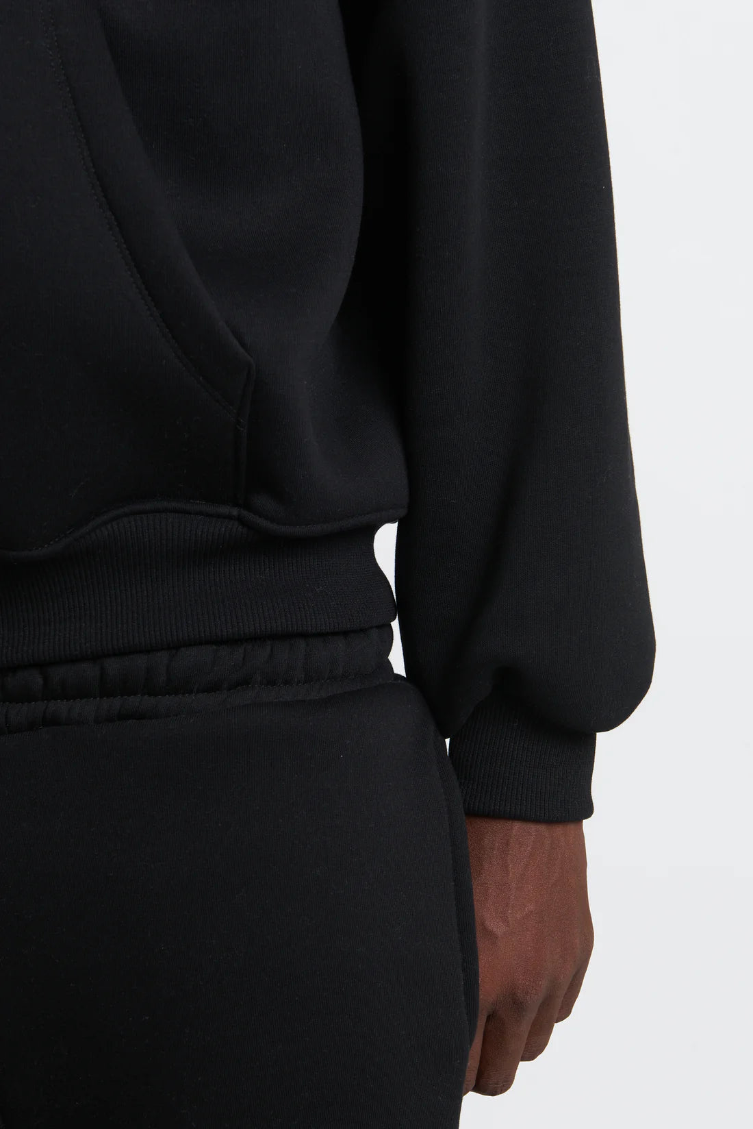 Zip Hoodie Black