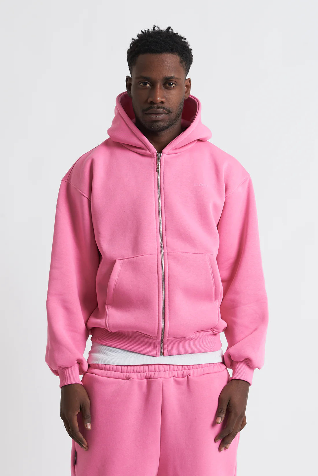 Zip Hoodie Pink