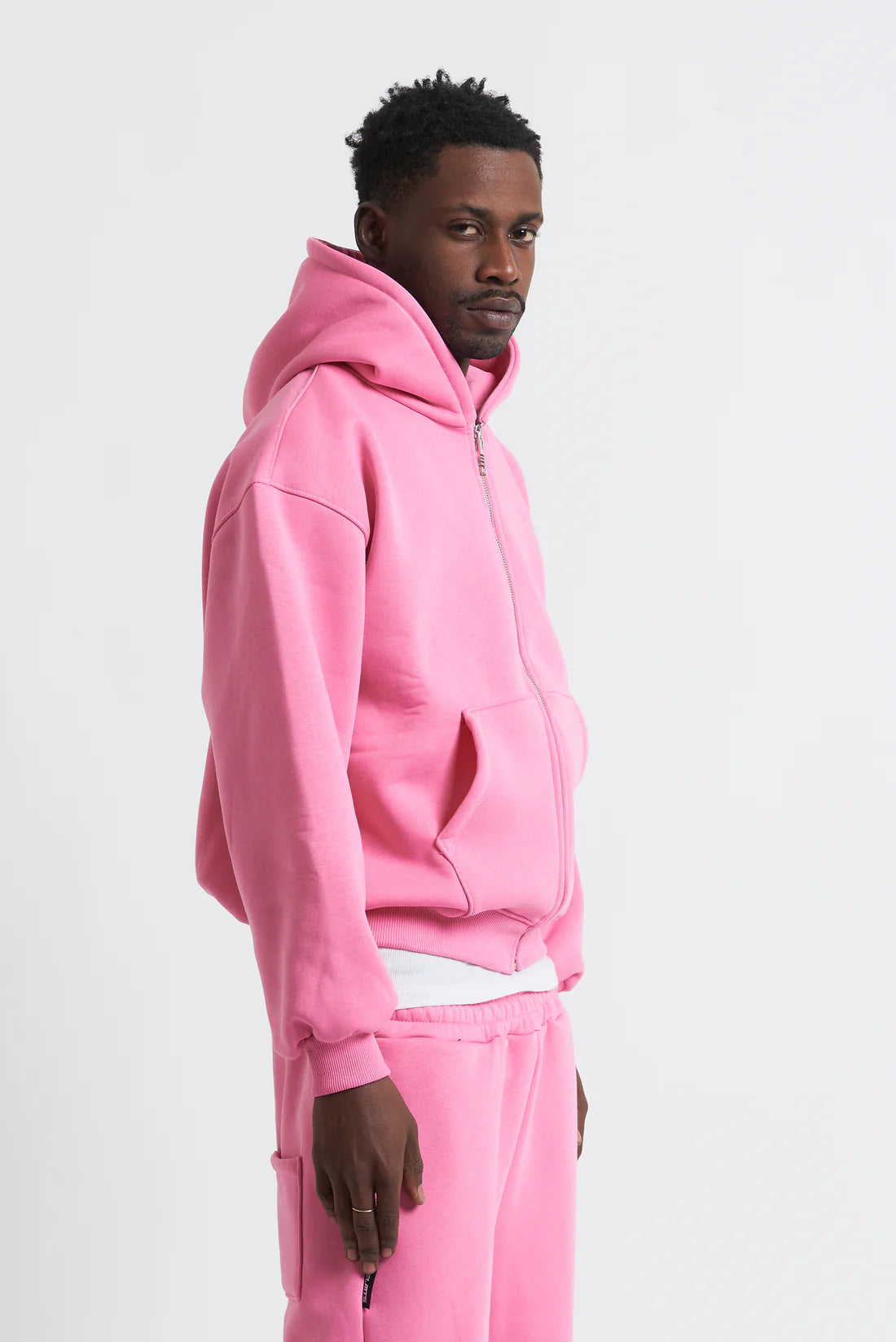 Zip Hoodie Pink