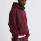 Zip Hoodie Bordeux