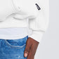 Hoodie Killer White & Blue