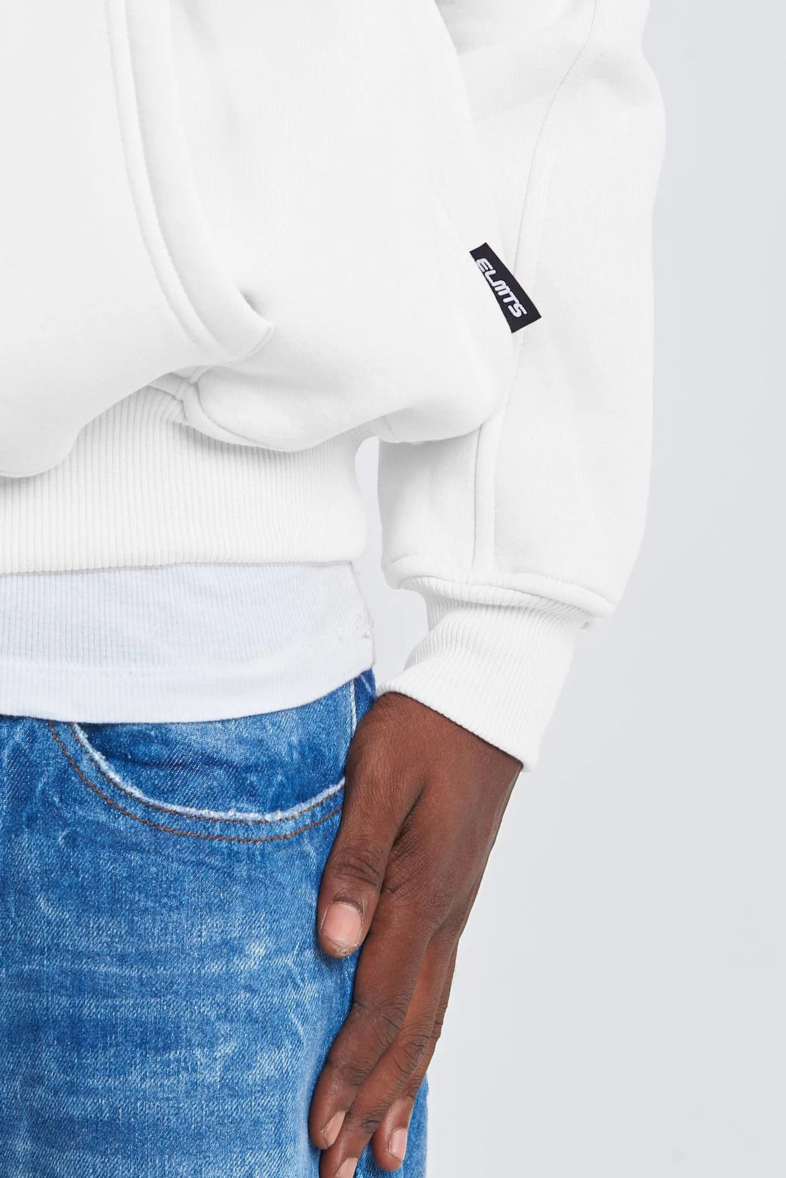 Hoodie Killer White & Blue