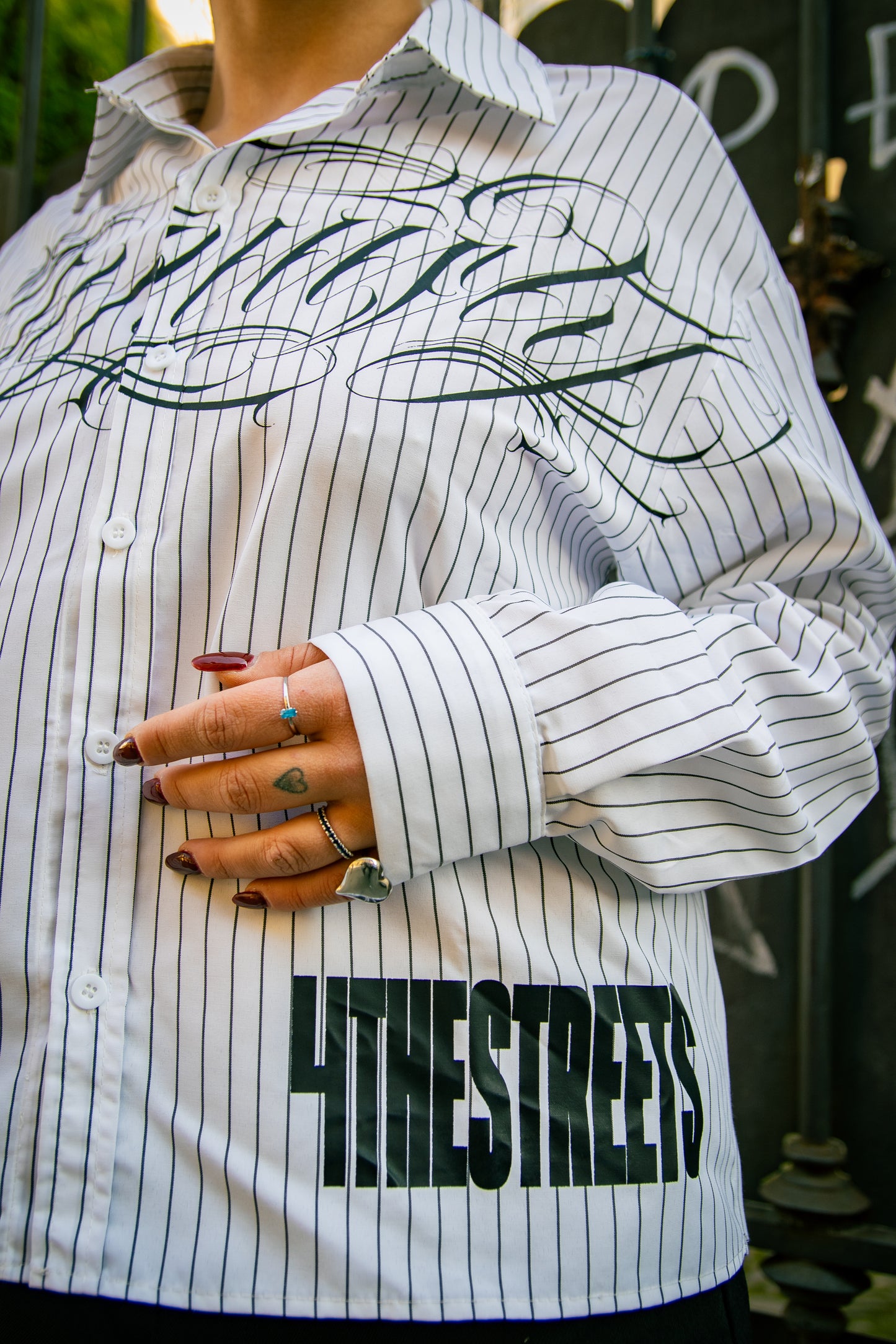 Dynasty Jacket Legacy Stripe White