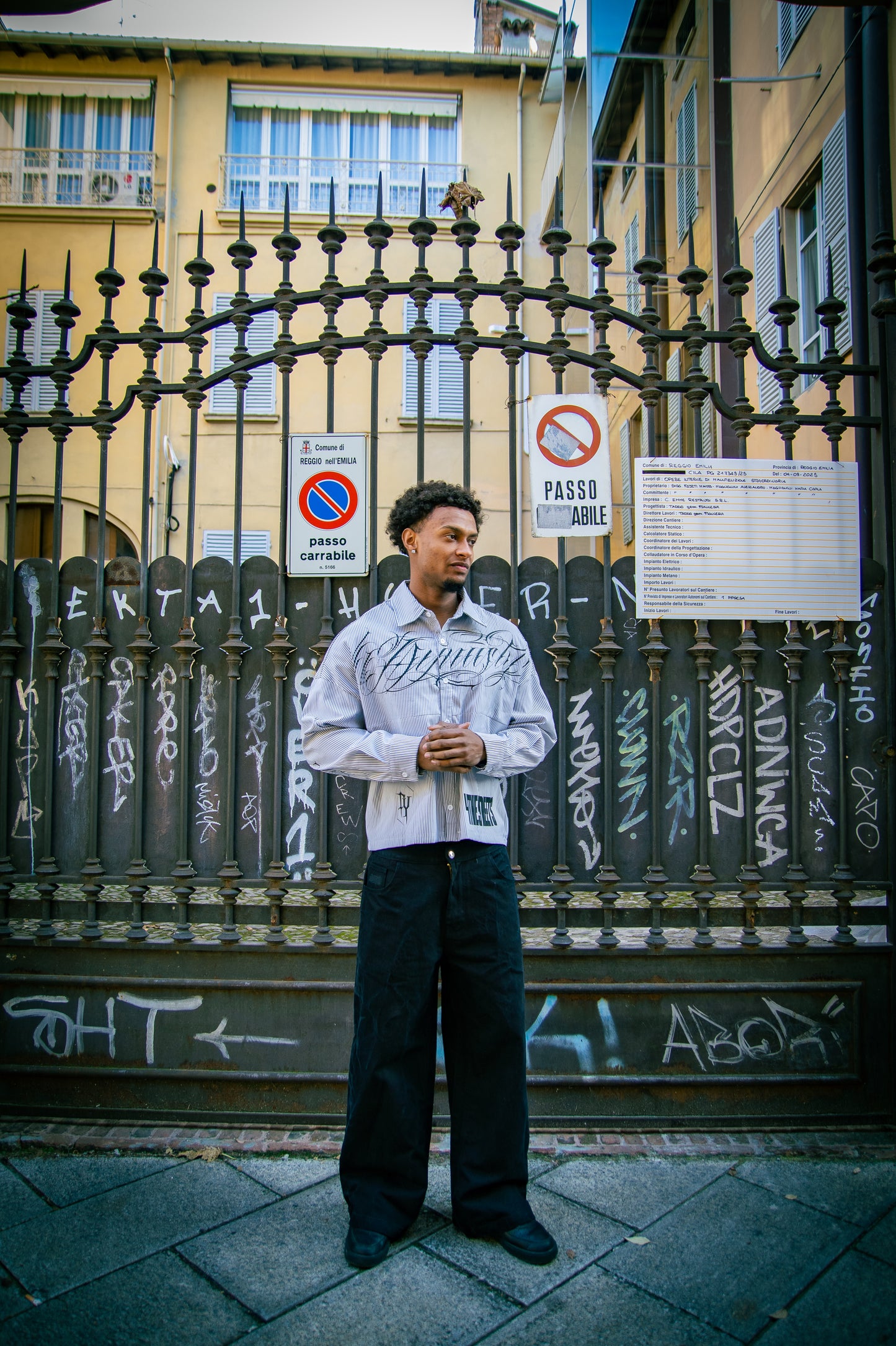 Dynasty Jacket Legacy Stripe Black