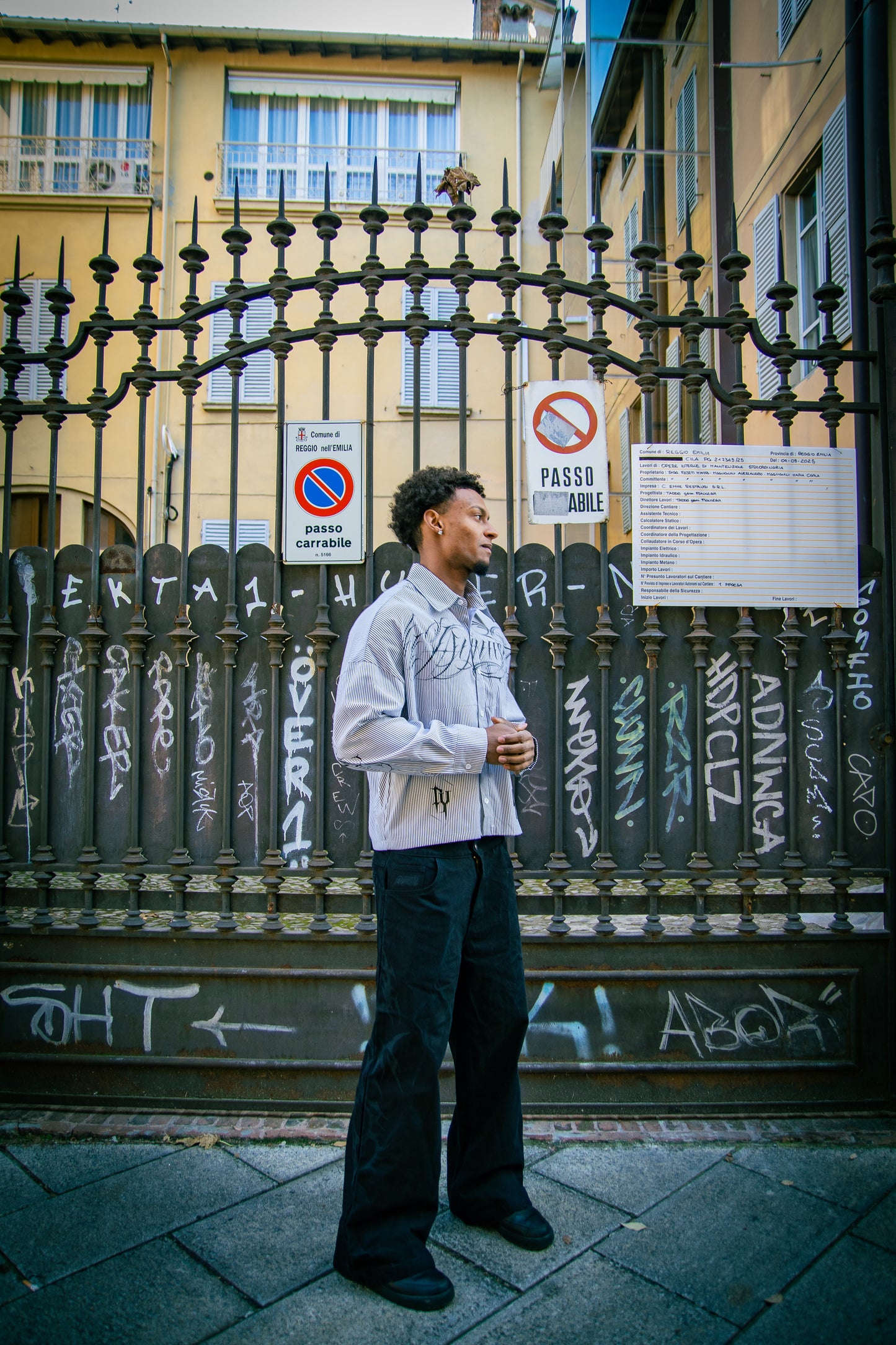 Dynasty Jacket Legacy Stripe Black