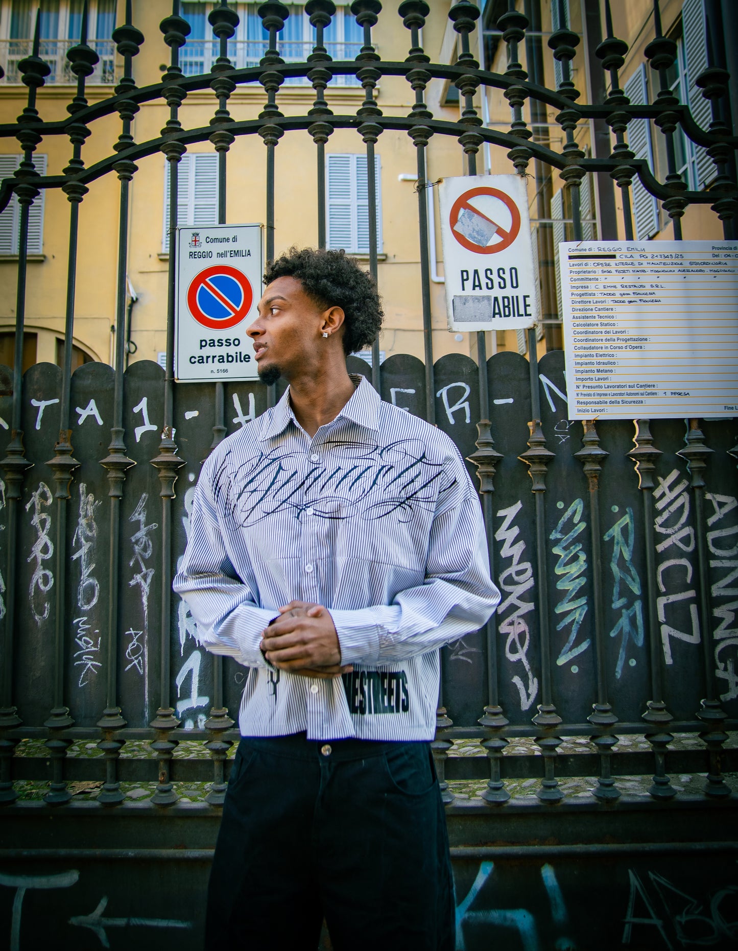 Dynasty Jacket Legacy Stripe Black