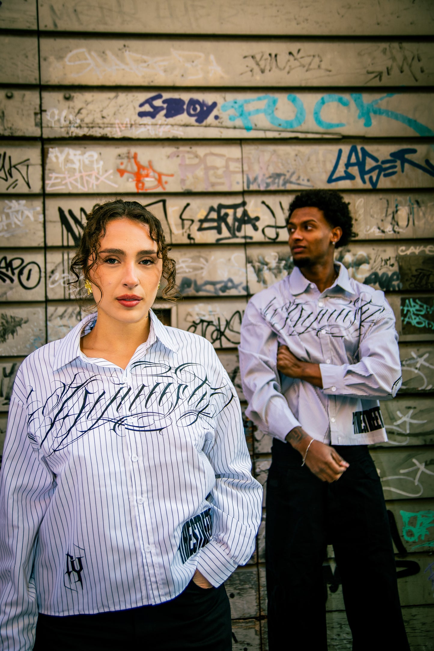 Dynasty Jacket Legacy Stripe White