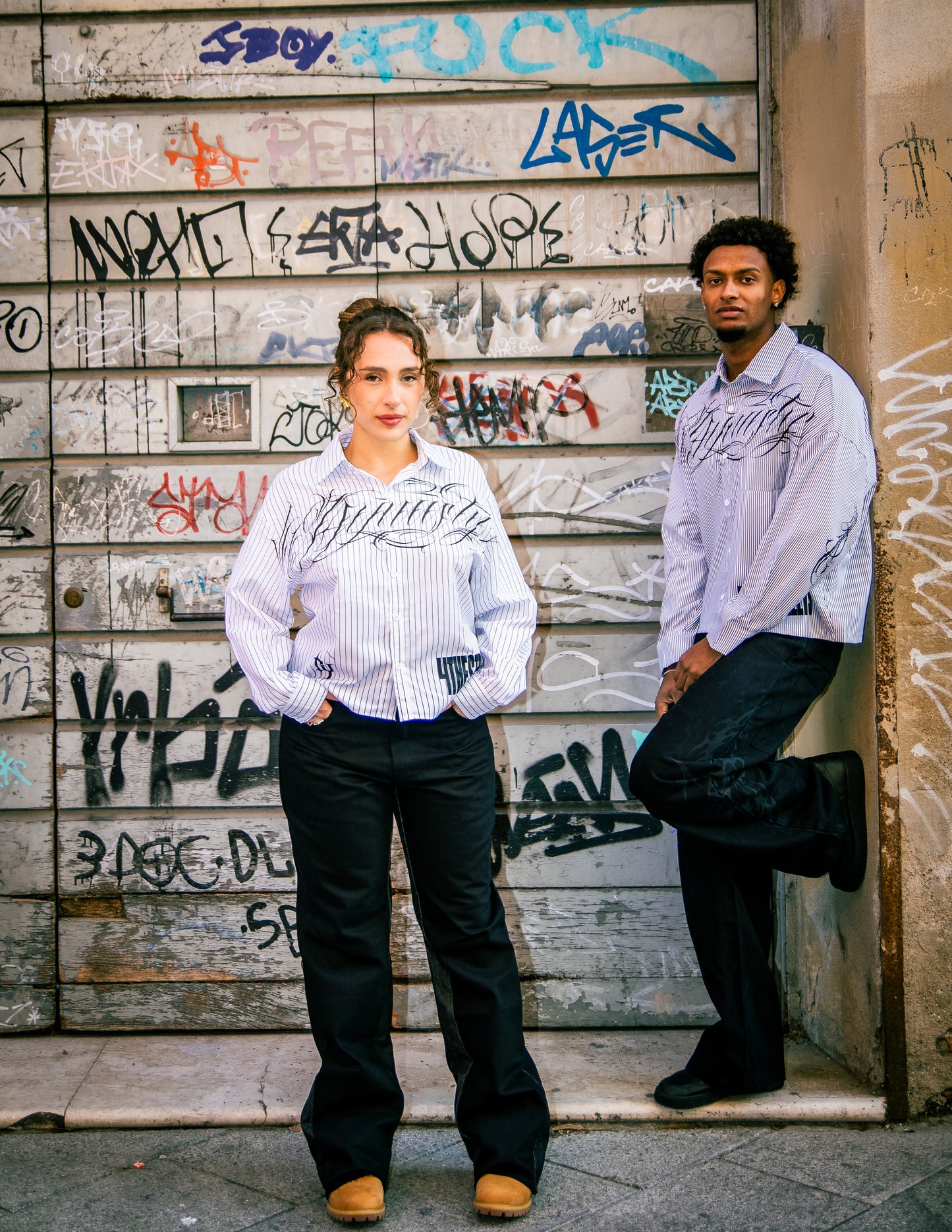 Dynasty Jacket Legacy Stripe White