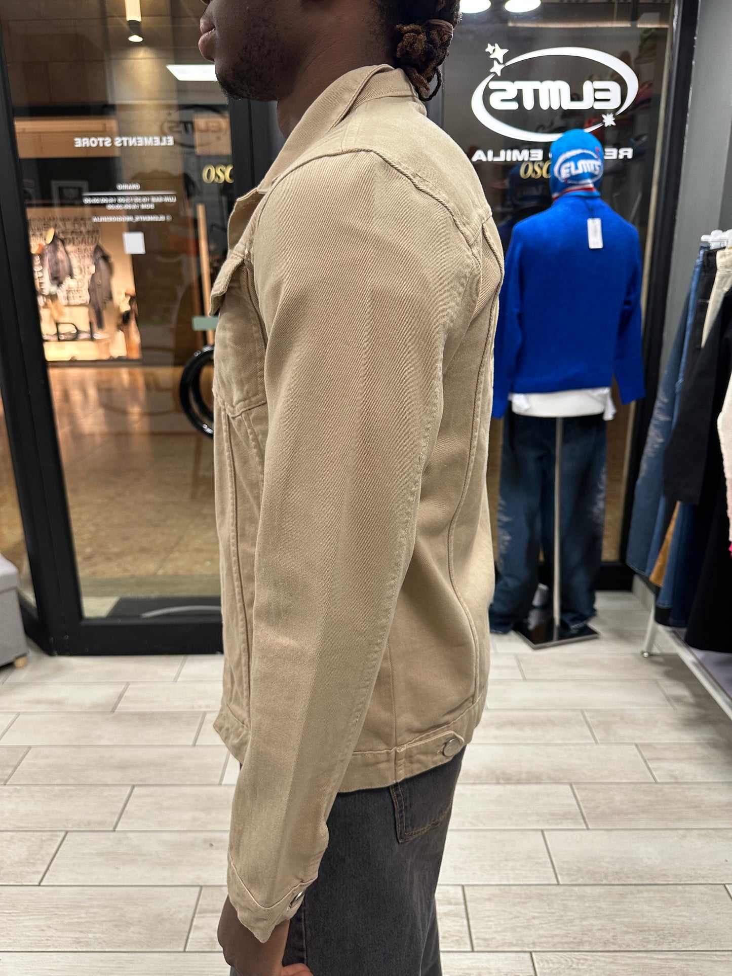 Denim Jacket Sand