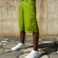 Jorts Cotton Embroidered Dark Acid