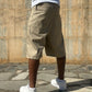 Jorts Cotton Embroidered Sand
