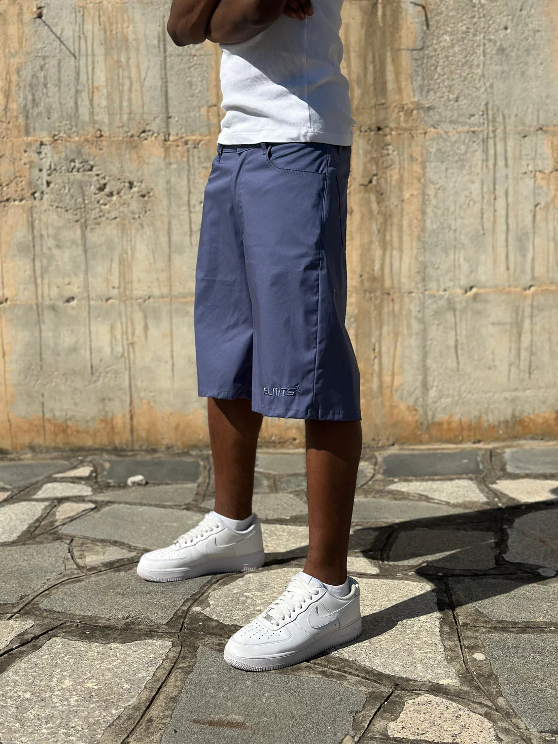 Jorts Cotton Embroidered Sugar Paper