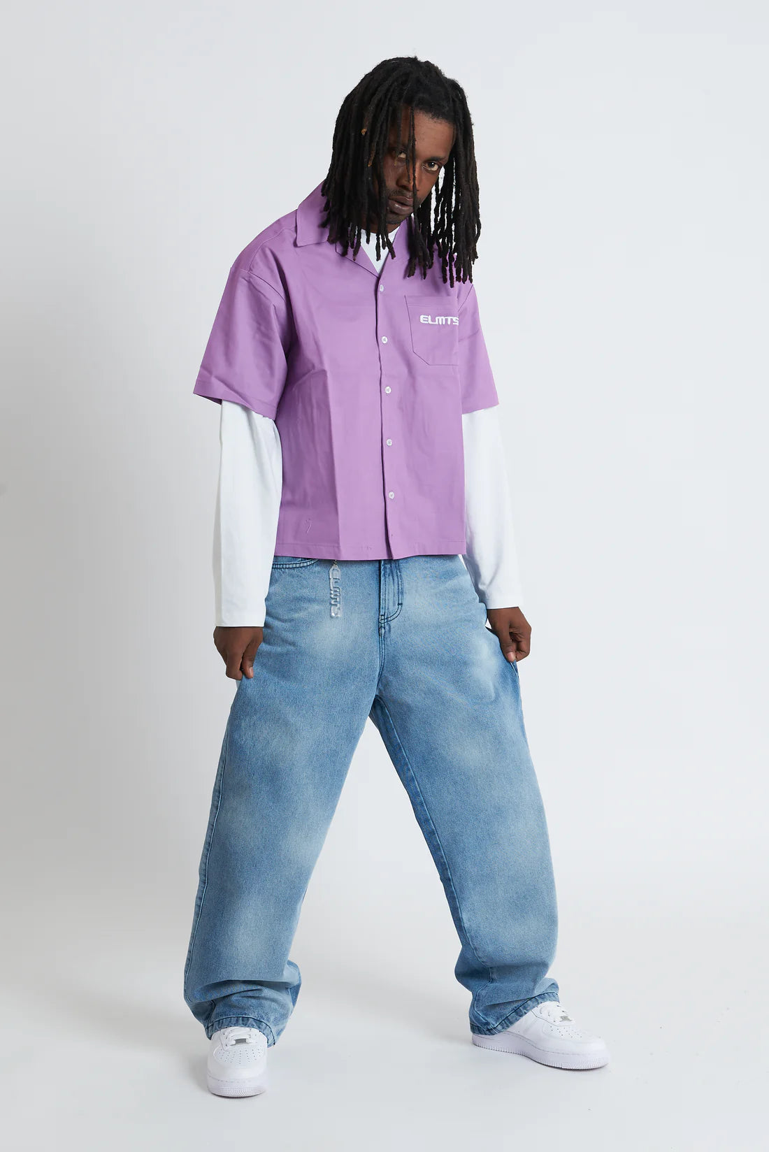 Jacket embroidered Lilla