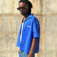 Jacket embroidered Royal