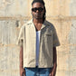 Jacket embroidered Sand