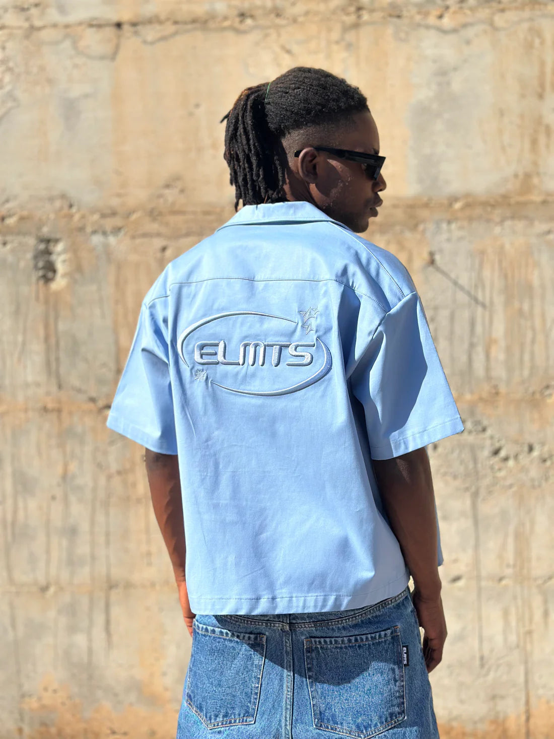 Jacket embroidered Sky