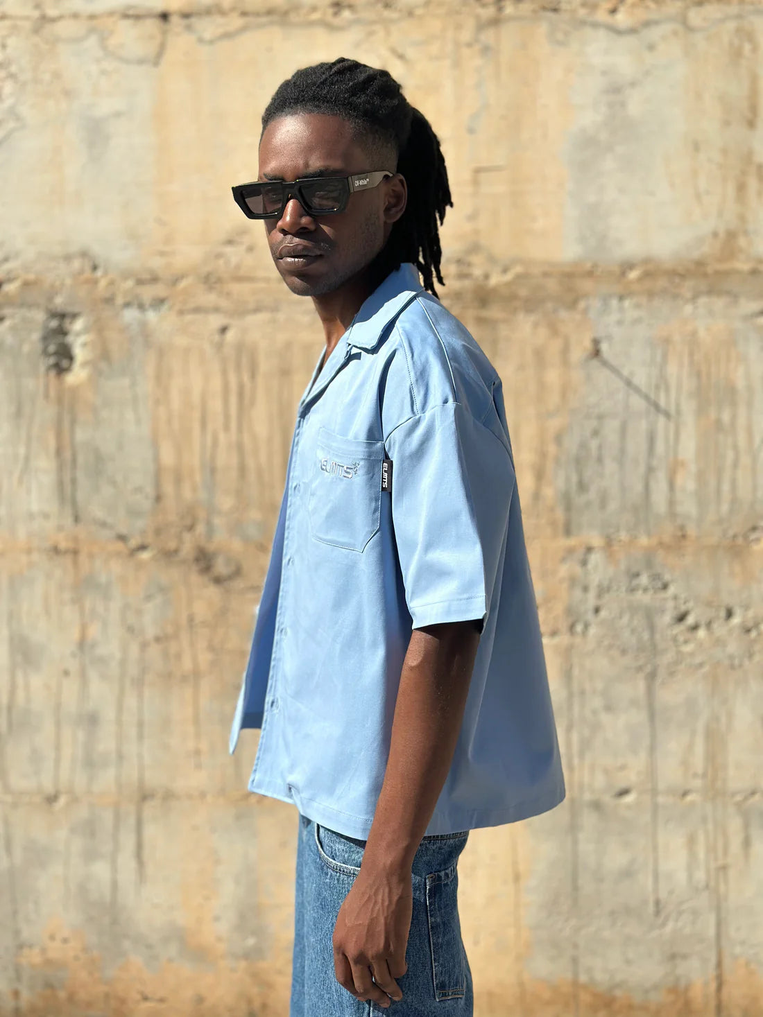 Jacket embroidered Sky