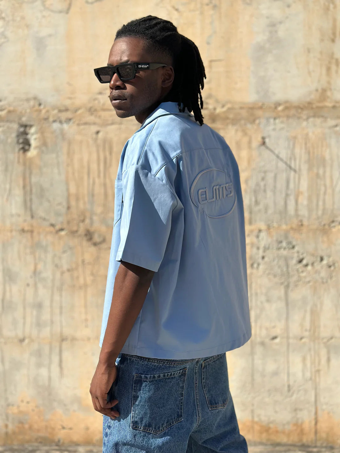 Jacket embroidered Sky