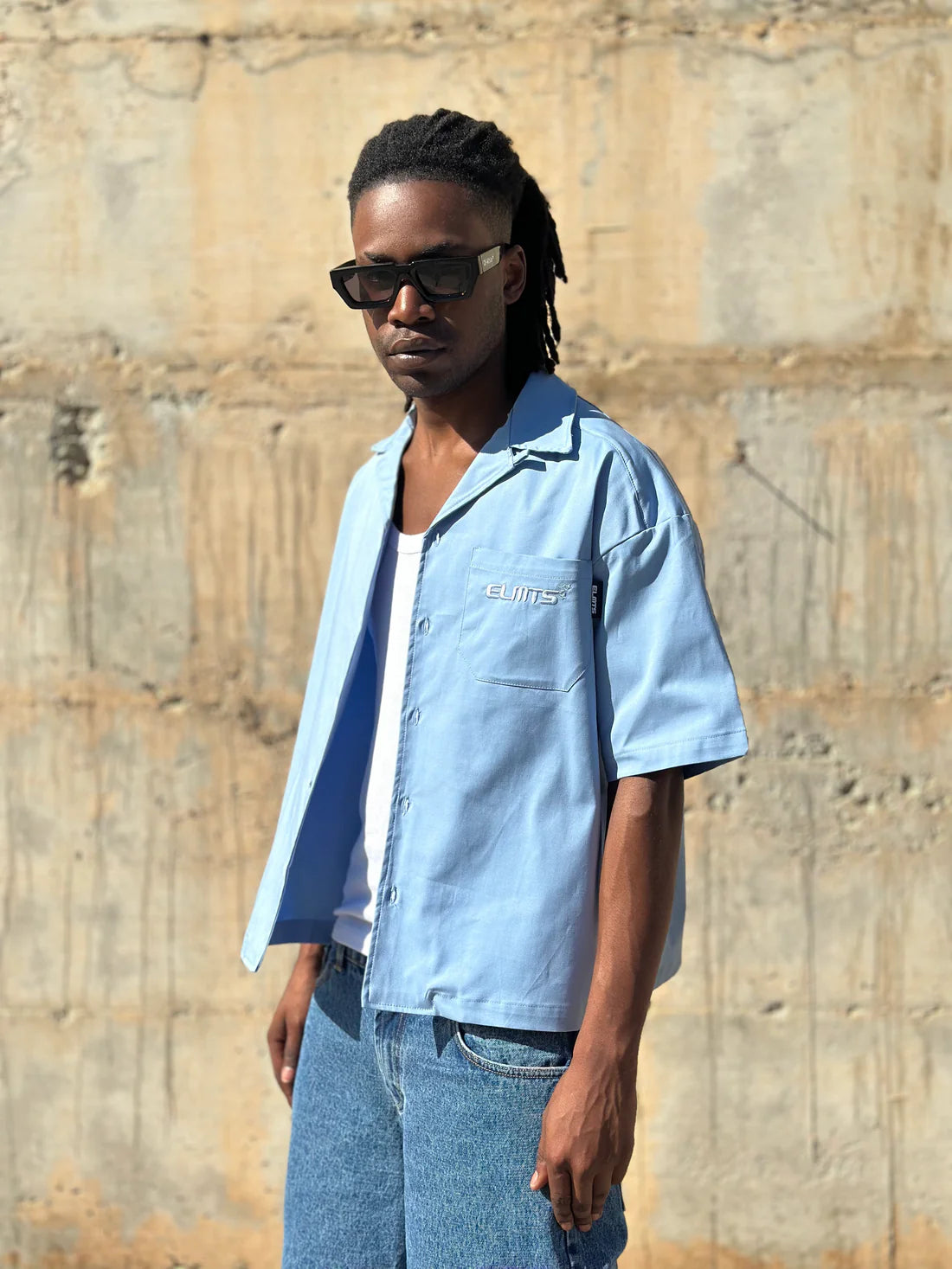 Jacket embroidered Sky