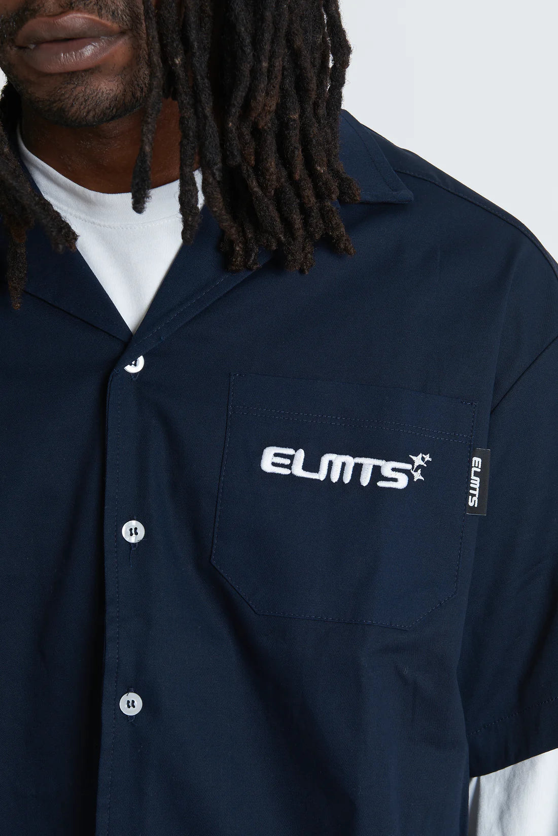 Jacket embroidered Navy