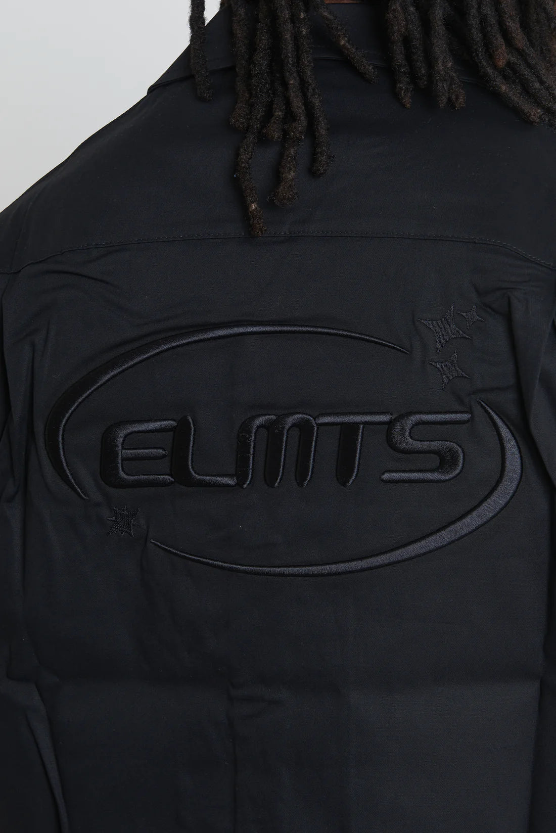 Jacket embroidered Black