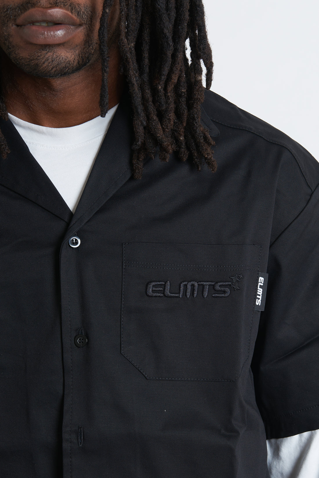 Jacket embroidered Black