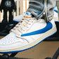 Jordan 1 Retro Low OG SP Fragment x Travis Scott Sail Military Blue