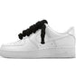 Nike Air Force 1 Rope Laces Custom Black