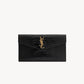 YSL Pochette UPTOWN in pelle lucida di coccodrillo goffrata
