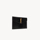 YSL Pochette UPTOWN in pelle lucida di coccodrillo goffrata