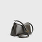 Toteme T-Lock leather clutch bark