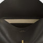 Toteme T-Lock leather clutch bark
