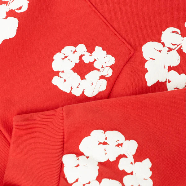 Denim Tears Cotton Wreath Sweatshirt Red