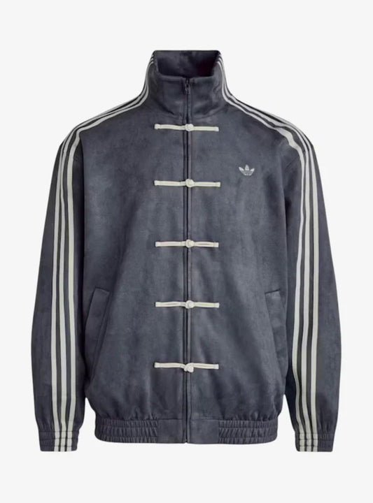 Adidas CTT Chinese Track Top 3.1 Gender Neutral Jacket Dark Grey (Asia Sizing)
