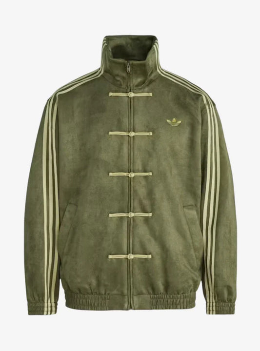Adidas CTT Chinese Track Top 3.1 Gender Neutral Jacket Olive (Asia Sizing)