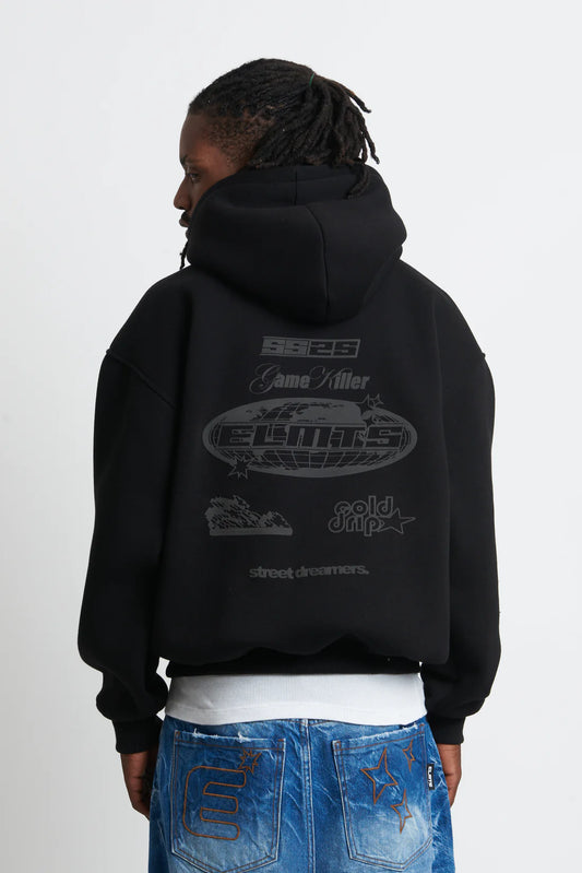 Hoodie Killer Black & Black
