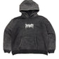 Dynasty Dirty Dye Hoodie Washed Black