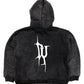 Dynasty Dirty Dye Hoodie Washed Black
