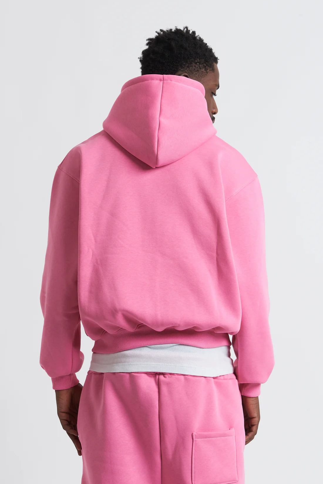 Zip Hoodie Pink