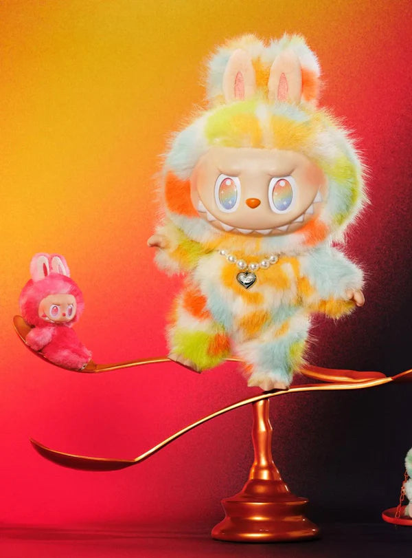 Pop Mart Labubu The Monsters Big into Energy Series Rock The Universe Vinyl Plush Doll 40cm